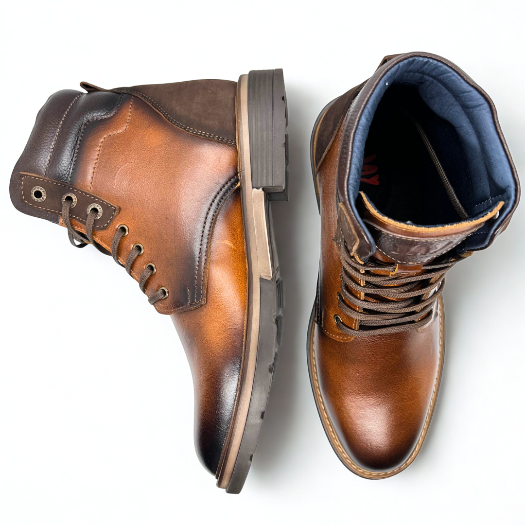 ¡EDICION LIMITADA! Botas Quin Miel Olmo 100% Cuero