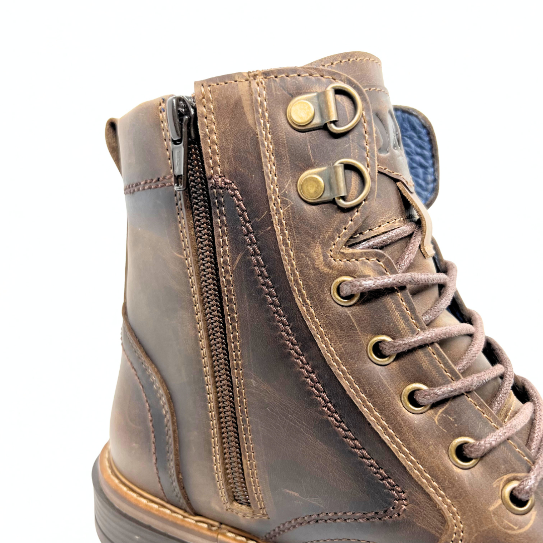 ¡EDICION LIMITADA! Botas Quin Roca Oxido 100% Cuero