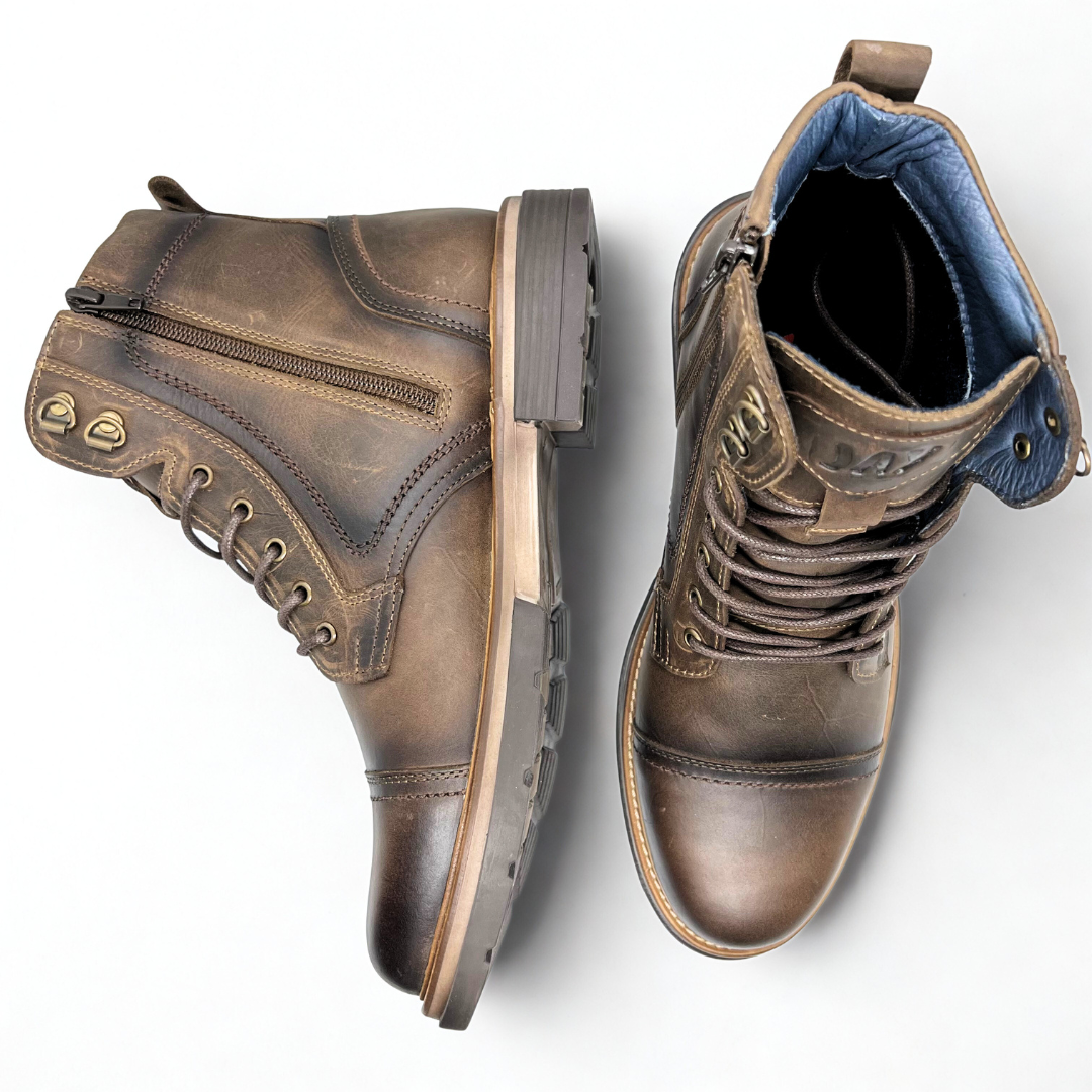 ¡EDICION LIMITADA! Botas Quin Roca Oxido 100% Cuero