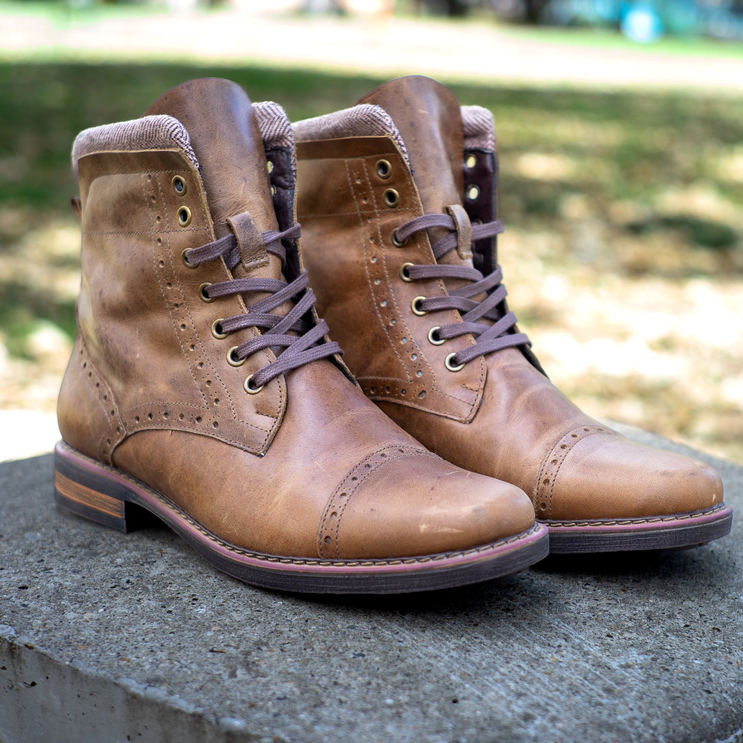 Botas Quin Paño, Tierra 100% Cuero