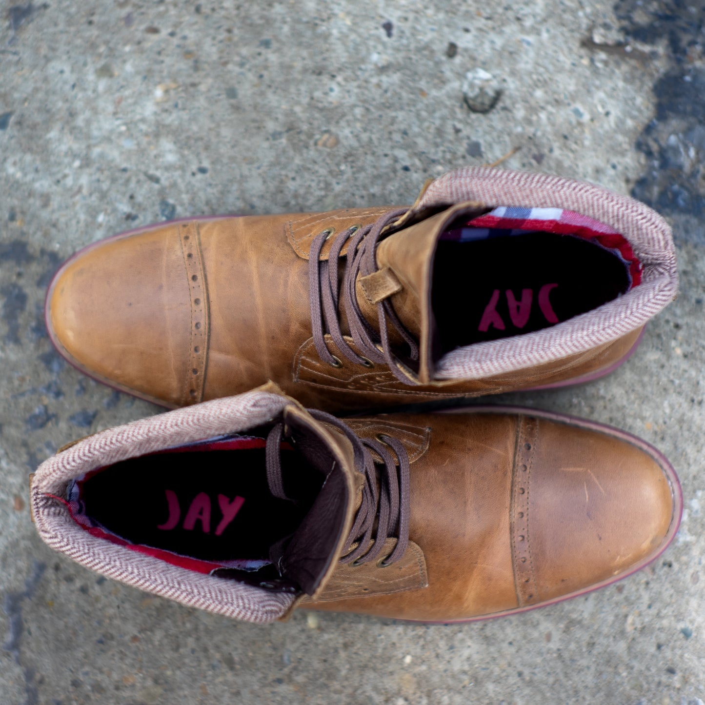 Botas Quin Paño, Tierra 100% Cuero