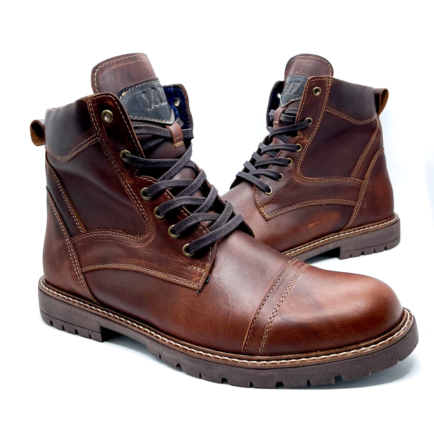 Botas Quin Cafe 100% Cuero