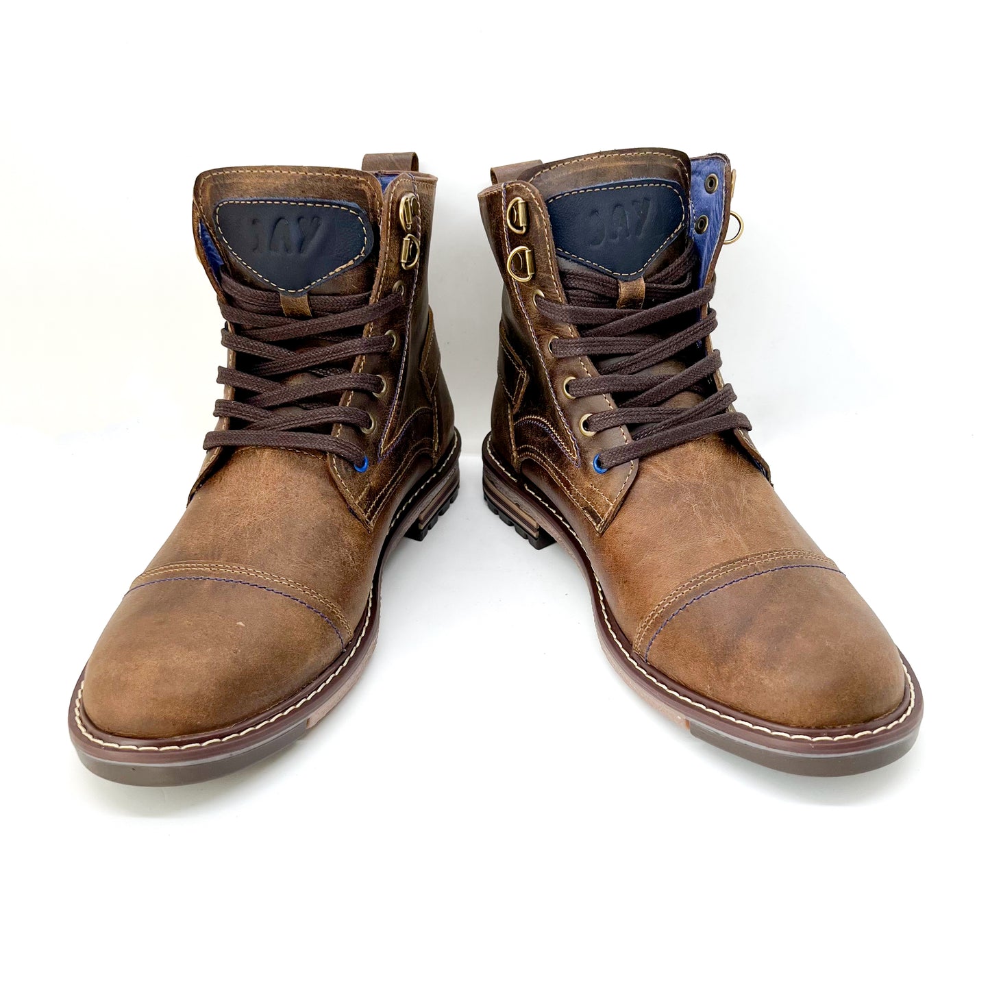 Botas Quin Land 100% Cuero (cremallera)