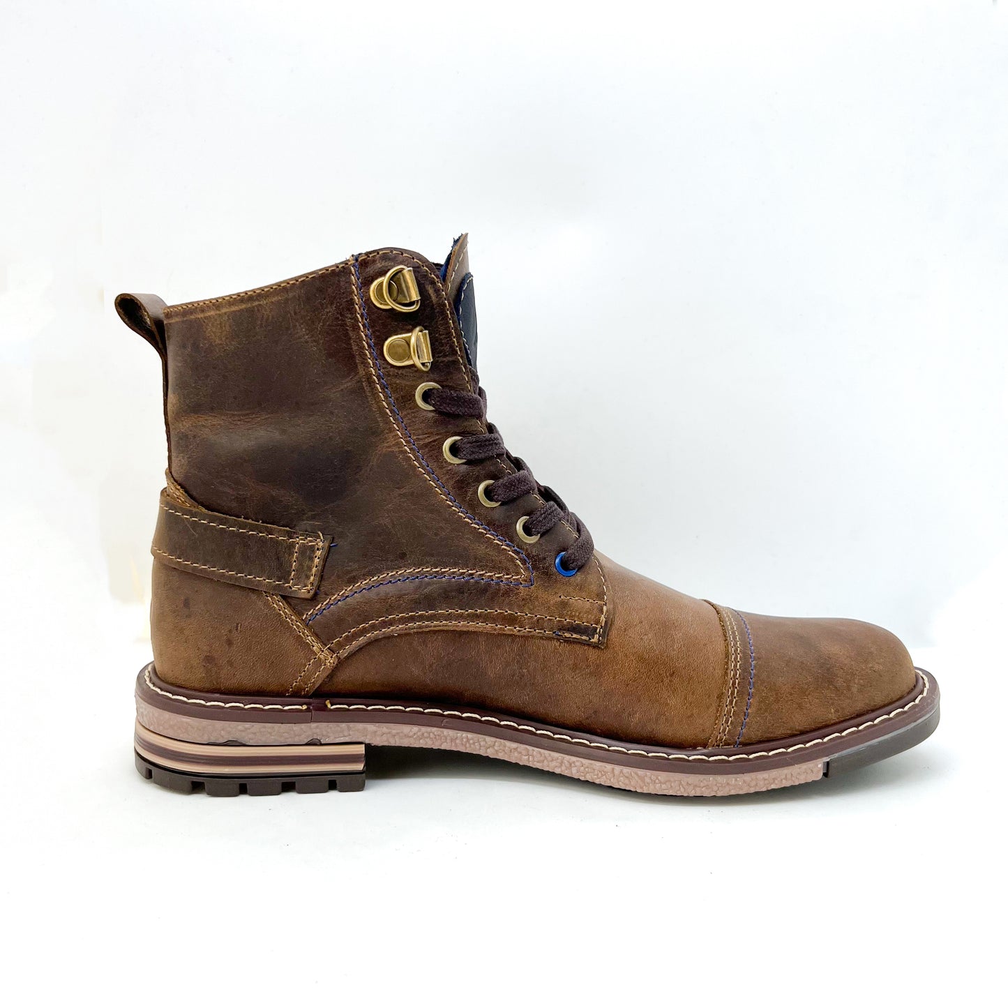 Botas Quin Land 100% Cuero (cremallera)