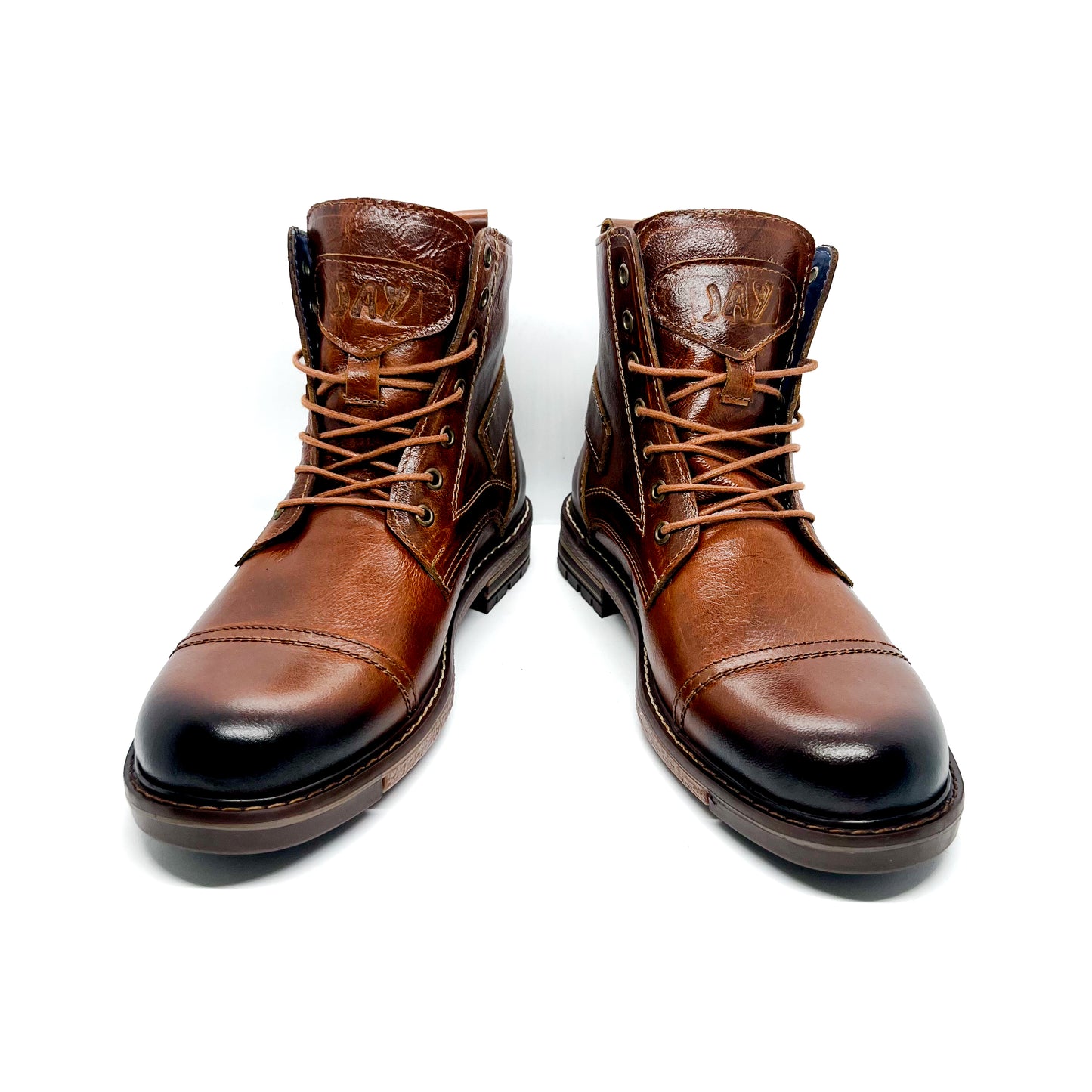 Botas Quin Honey 100% Cuero, (cremallera)