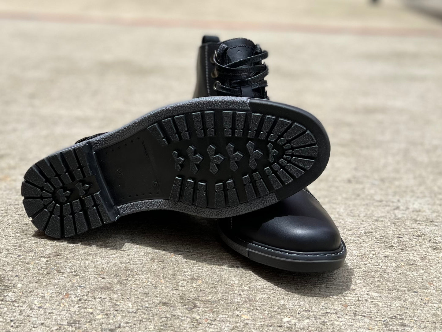 Botas Quin Negro Carbon, 100% Cuero