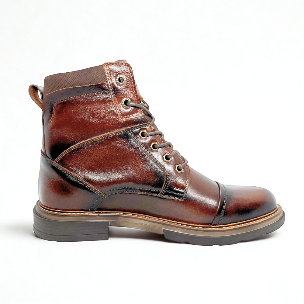 
                  
                    ¡EDICION LIMITADA! Botas Quin Vulcano tabaco 100% Cuero
                  
                