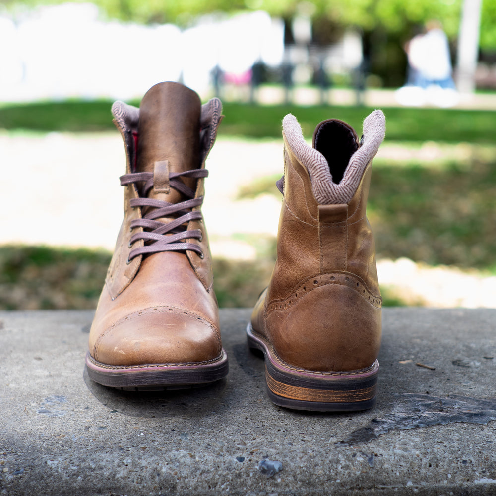 
                  
                    Botas Quin Paño, Tierra 100% Cuero
                  
                