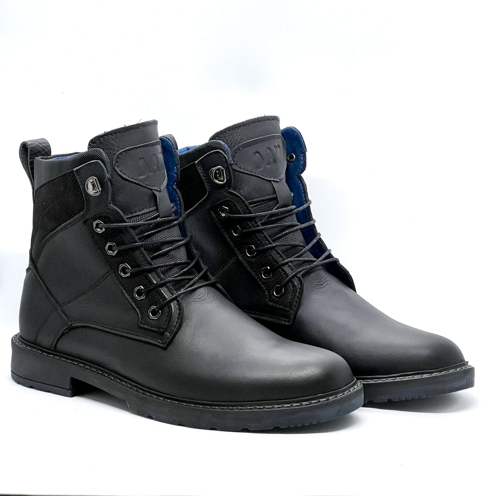 ¡NUEVAS! Botas Quin Negro Neo 100% Cuero