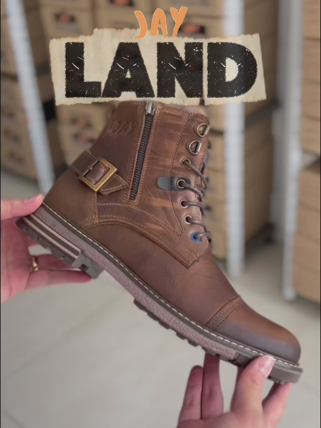 
                  
                    Cargar y reproducir el video en el visor de la galería, Capitán Land - Cuero Engrasado
                  
                