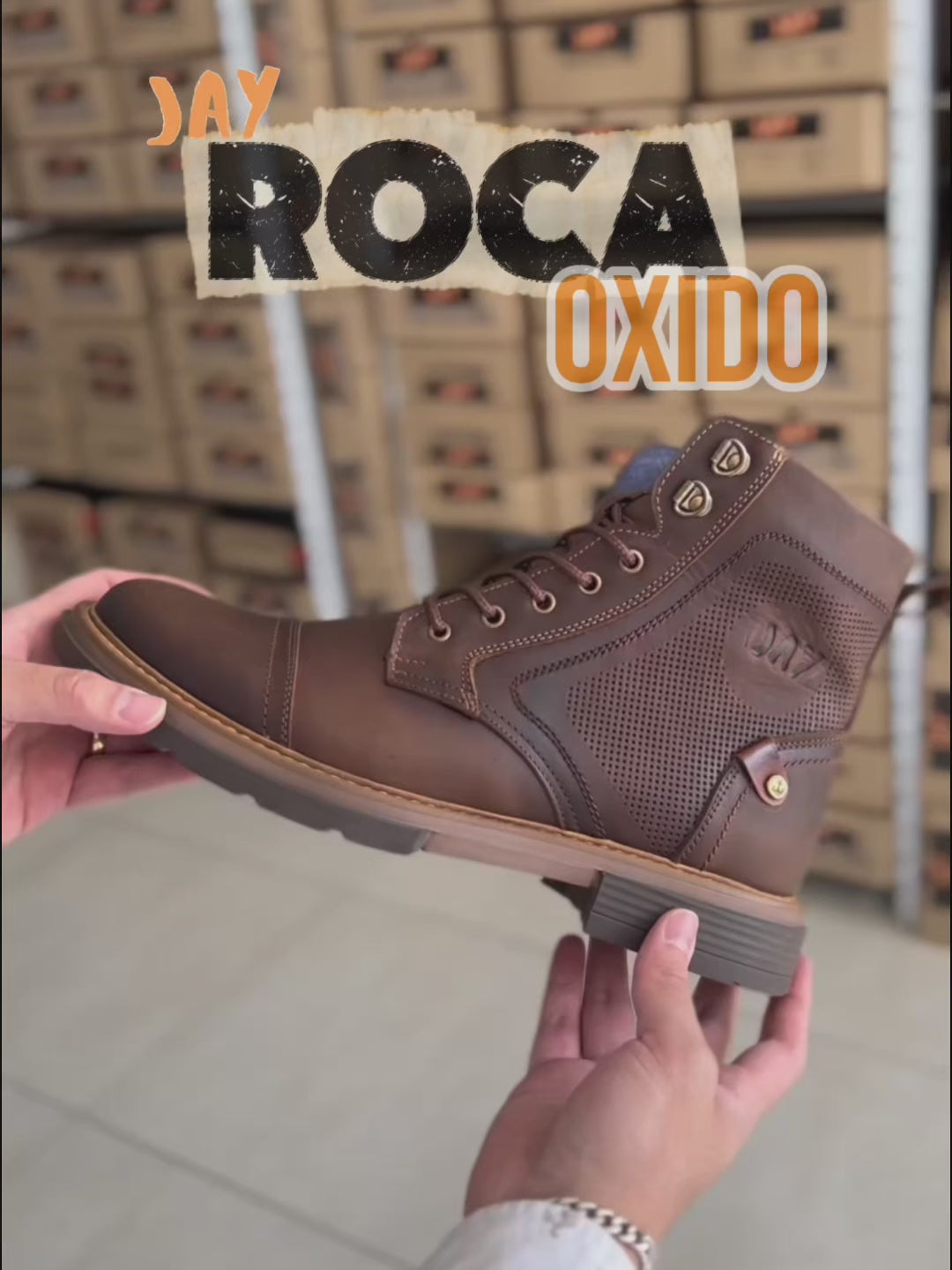 
                  
                    Cargar y reproducir el video en el visor de la galería, Roca Oxido - Cuero Engrasado
                  
                