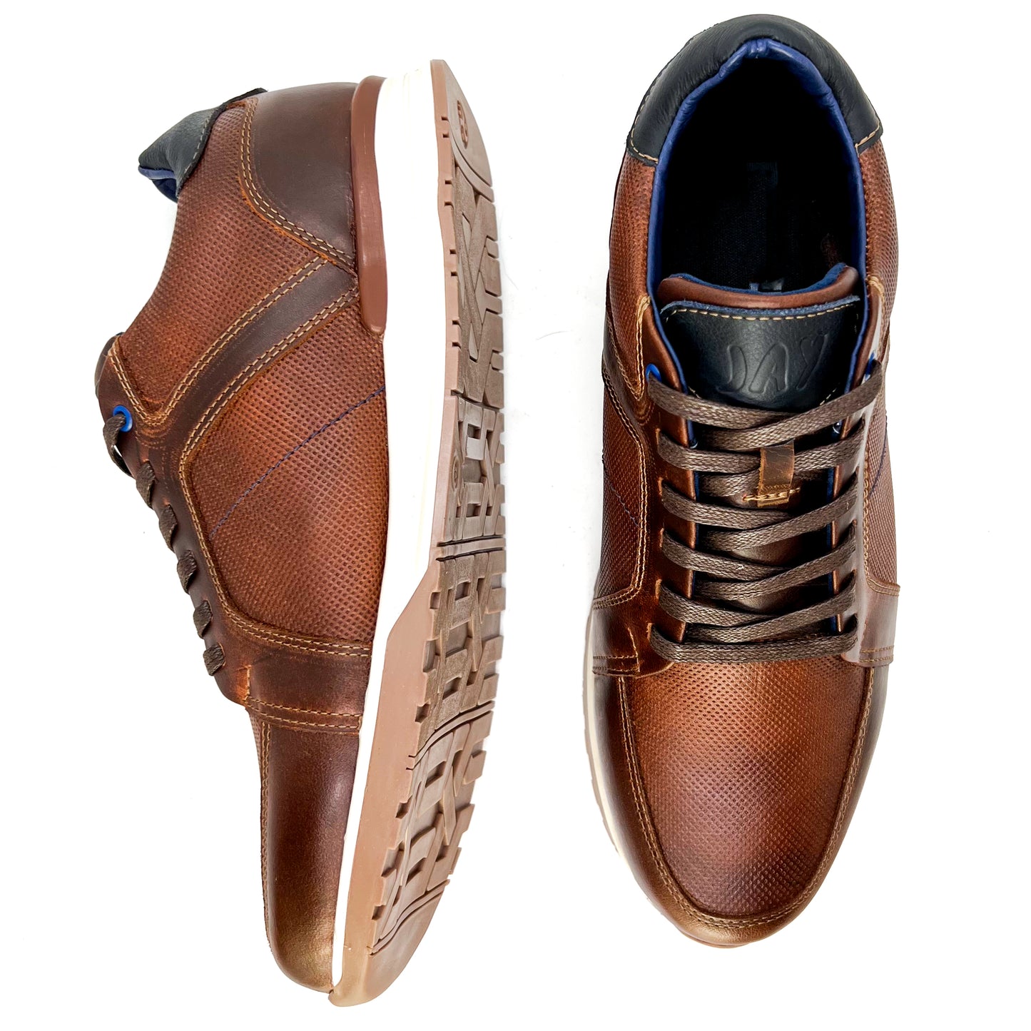 
                  
                    Sneakers Quin Cognac 100% Cuero
                  
                